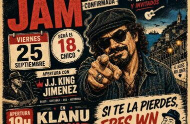 Cuarta Jam Big Valpo Blues: viernes 25 de septiembre en Klanu Rock Bar
